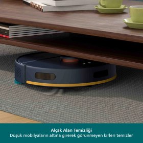 Resim Philips 2000 Serisi Robot Süpürge, Islak ve Kuru Temizlik, LDS Radar Teknolojisi, HomeRun, Lacivert, XU2000/15 