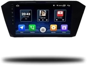 Resim MarTechno Android Multimedya 6GB RAM 128GB Hafıza Volkswagen Passat B8 2015-2022 ile uyumlu 