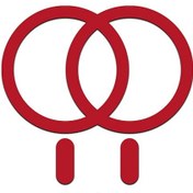 Resim Goldenqian Magsafe Manyetik Plaka Halkası Evrensel Metal Demir Etiket Desteği Kablosuz Şarj Cihazı Metal Plaka Levha Mıknatıs Araç Tutucu Red Red 