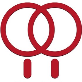 Resim Goldenqian Magsafe Manyetik Plaka Halkası Evrensel Metal Demir Etiket Desteği Kablosuz Şarj Cihazı Metal Plaka Levha Mıknatıs Araç Tutucu Red Red 