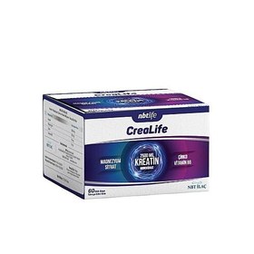 Resim NBT Life CreaLife Kreatin Monohidrat + Magnezyum + Çinko + B6 Vitamini 60 Saşe 