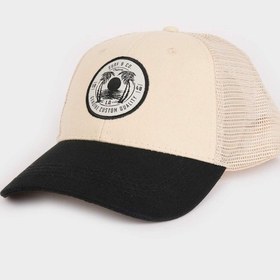 Resim DeFacto Erkek Etiket Baskılı Dokuma Beyzbol Basketbol Şapkası D7832AX25SMNV2 