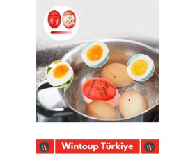 Resim Özel Yüksek Kaliteli Yanmaz Erimez 3 Farklı Zamanlayıcılı Yumurta Pişirme Derecesi Aparatı Egg Timer 
