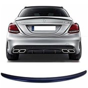 Resim SUNPLEX Mercedes C W205 Bagaj Üstü Spoiler Piano Black 2014-2019 Yeni Ürün ŞüsCarOto Aynı Gün ÜCRETSİZ KARGO