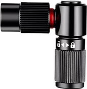 Resim Yaleker Alüminyum Bisiklet Co2 Silindir Valfi: Amerikan Ve Fransız Uçları Uyumlu, Hafif, Taşınabilir, Kontrollü Gaz Akışı 