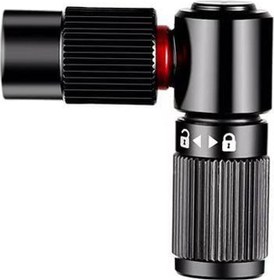 Resim Yaleker Alüminyum Bisiklet Co2 Silindir Valfi: Amerikan Ve Fransız Uçları Uyumlu, Hafif, Taşınabilir, Kontrollü Gaz Akışı 