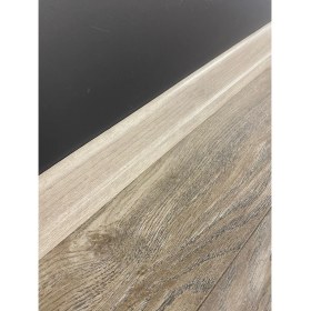 Resim Pasha Dekor 6 cm Kireçli Dişbudak Parke Süpürgelik 