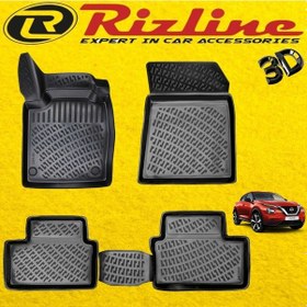 Resim Nissan Juke 3D Paspas Havuzlu Siyah 2020 Sonrası Rizline N11.26328 