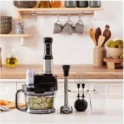 Resim Mena Rise Mastermaid Prosteel 2000W Mutfak Robotu, Siyah 