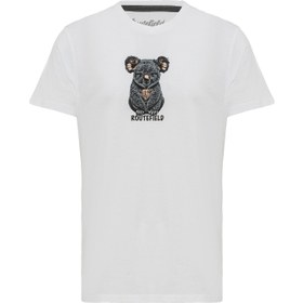 Resim Routefield Treykids Unisex Çocuk Beyaz Tişört 