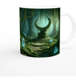 Resim Boğa Burcu Baskılı Kahve Kupası - Elementsel Doğa Krallığı Temalı Vs3 