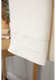 Resim Newnoa Banyo Havlusu 90x150 - Krem Krem 