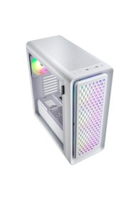 Resim Fsp Cut593p Argb Fanlı Beyaz Atx Oyuncu Kasası 