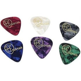 Resim D'andrea Profesyonel 6 Adet Thin Gitar Penası-6 Adet Thin 