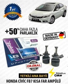 Resim Megamarket06 Duo 12-24v Led Xenon - Honda Civic Fb7 Kısa Far 