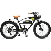 Resim Bisan Rider Elektrikli Bisiklet 26 Fatbike Siyah Yeşil 