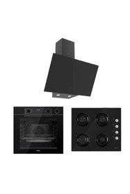 Resim Ferre Fryart-Steam Serisi (QEP64CS 2140 D077) Ankastre Set 