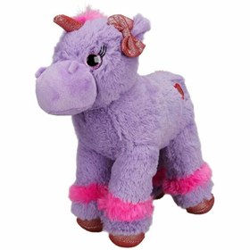 Resim 1511 Unicorn Renkli Peluş At 28 cm 