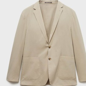 Resim MANGO Man Pamuklu hafif blazer ceket 