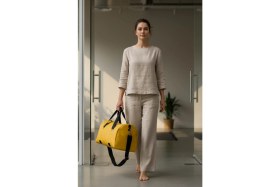 Resim Mustard (Hardal) Flex Spor Çantası 