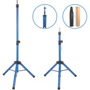 Resim Afrodit Giyim Kuaför Eğitim Mankeni İçin Metal Tripod / Mavi + Taşıma Çantası 