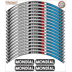 Resim Mondial Drift Jant Şeridi 9 