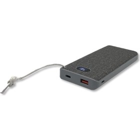 Resim Dexim U109 Led Ekranlı Kumaş Kaplamalı 10.000mah Powerbank Dca0038-fb 