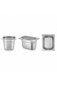 Resim Üret Çelik ÜRET Standart Gastronom Küvet GN 1/9 100 mm 1 lt 