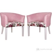 Resim 3A Mobilya 2 li Şımarık Oval Berjer 