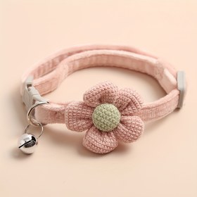 Resim Pet Yaka, Çanlı Kedi Çiçeği Yaka, 10 Durum İçin Ayarlanabilir Yavru Kedi Çıkarılabilir Yaka İçin Uygun 