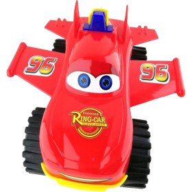 Resim HYD Şimşek Mcqueen Cars Baston Saplı Oyuncak Çıngırak 