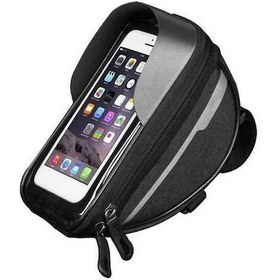 Resim Pazly Çok Fonksiyonlu Darbeye Dayanıklı Bisiklet Çantası - Kolay Kurulum Siyah Oxford Kumaş Siyah 