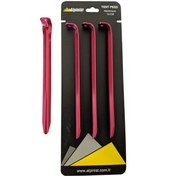 Resim Alpinist Alüminyum 6061 Çadır Kazığı 16 cm Kırmızı 4'lü 