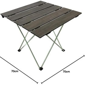 Resim Genel Markalar Platan Table Ones-A Ahşap Katlanır Kamp Piknik Masası Büyük Boy 