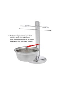 Resim Supermarket1 2'si 1 Arada Paslanmaz Çelik Tıraş Seti, Pratik Kiti, Erkek Tıraş Aleti Kombosu 