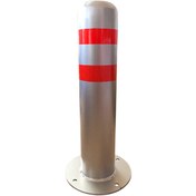 Resim İlgi Trafik Demir Otopark Bariyeri Sabit Bariyer Kaldırım Demir Duba Park Dubası 45 cm 2mm 