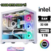 Resim Xaser Sword X180 i7-12700KF 32 GB 1 TB M.2 Nvme SSD 16 GB RTX5060Tİ Free Dos Masaüstü Oyuncu Bilgisayarı 