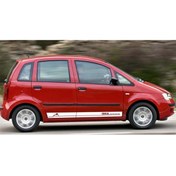 Resim Lasirius Fiat Idea Yan Kapı Şerit Sticker Etiket Modeli 