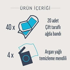 Resim Esmo Home Veet Pure Hassas Ciltler Için Ağda Bandı, Bacak ve Vücut Bölgesi, 80'li 