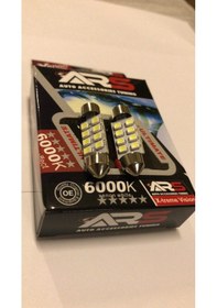 Resim Beyaz Sofit Led 8 Smd 12V 5W Tavan Plaka Ampülü 39Mm-41Mm 