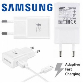Resim Orijinal Samsung Ep-Ta20Ewe Hızlı Şarj Adaptörü Travel 5V 2A + Micro Usb Kablo 