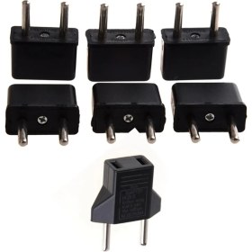 Resim Guangdong Spirit 6x Fiş Dönüştürücü Adaptör - Siyah (Yurt Dışından) 