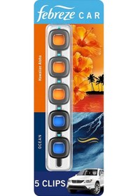 Resim Febreze Araba Kokusu Hawaiian Aloha - Ocean 5li Paket 