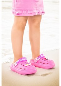 Resim Kiko Kids Twg 755-1 Plaj Havuz Eva Kız Çocuk Terlik Pembe 