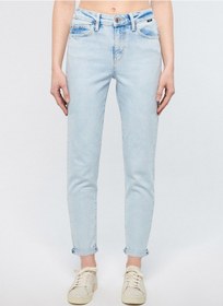 Resim Mavi - Cindy 90S Jean Pantolon 100277-83647 Mavi 