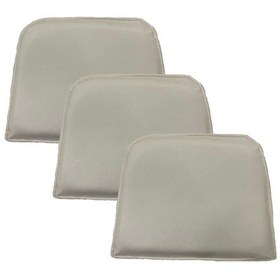 Resim Knsz sırt minderi 3 lü zng&mğr&uslu byz suni deri cırtlı tel bar sandalyesi sırtı için 