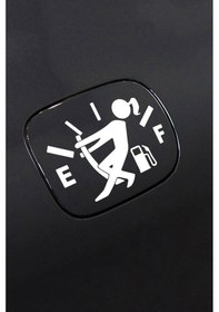 Resim Yakıt Göstergesi Uyumlu Depo Kapağı Sticker 15cm 
