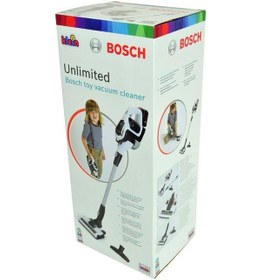 Resim Bosch Oyuncak Sesli Işıklı Beyaz Elektrik Süpürgesi 