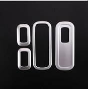 Resim Lumaworld Mercedes A-class W177 Cla C118 Pencere Dekoratif Çerçeve Aksesuarı Silvery 