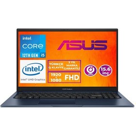 Resim Asus VivoBook 15 X1504ZA-NJ1020002 i5-1235U 8 GB 512 GB SSD 15.6" Dos Dizüstü Bilgisayar 